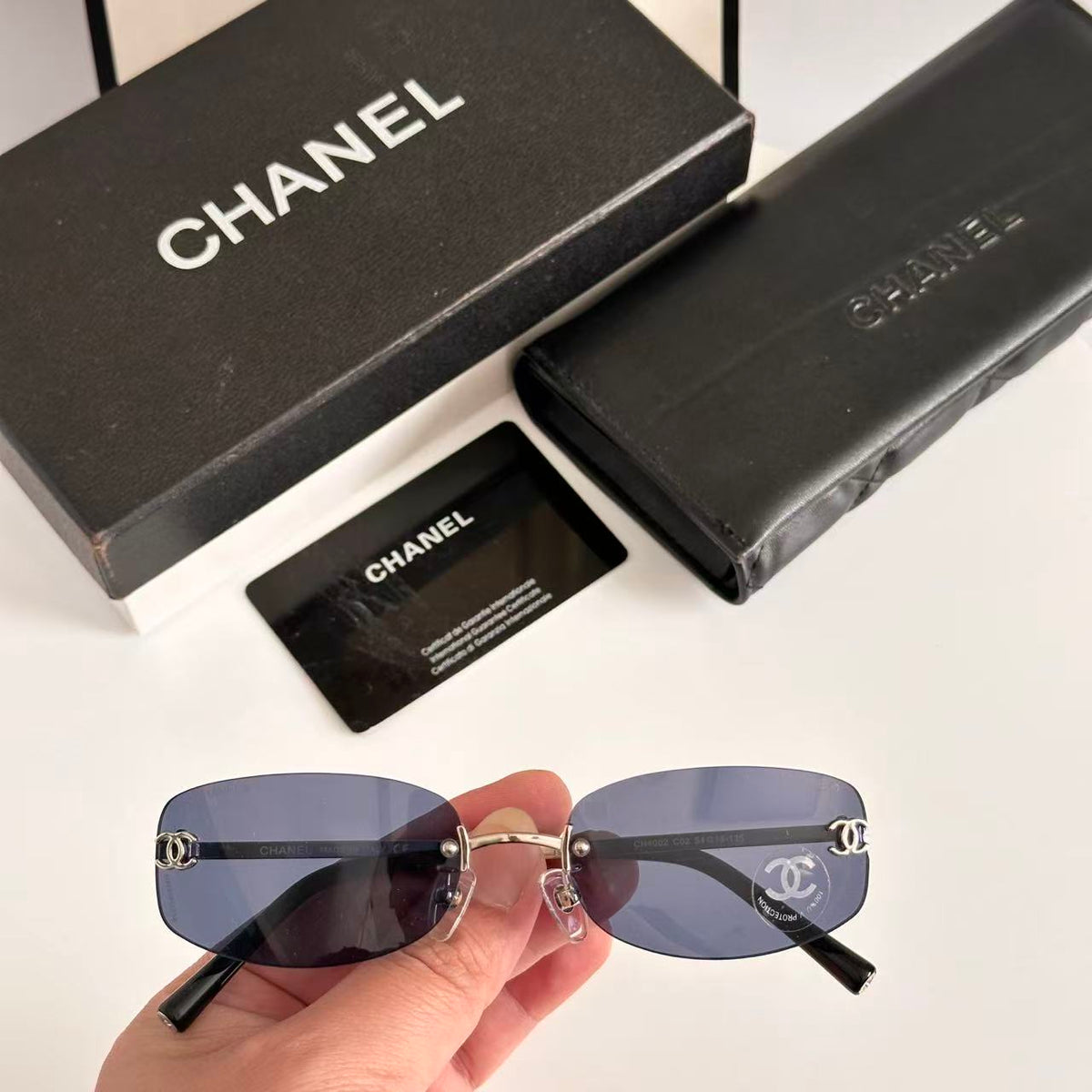 High-End randlose Sonnenbrille 160 – Ansicht 12