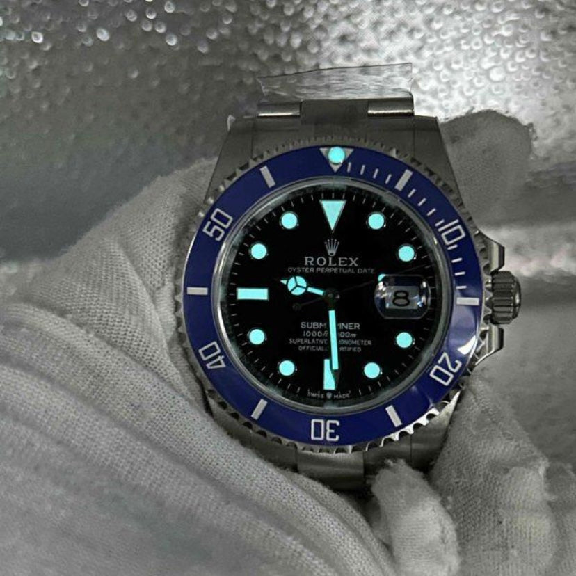 Marinus Sportuhr Blau-Schwarz – 41 mm