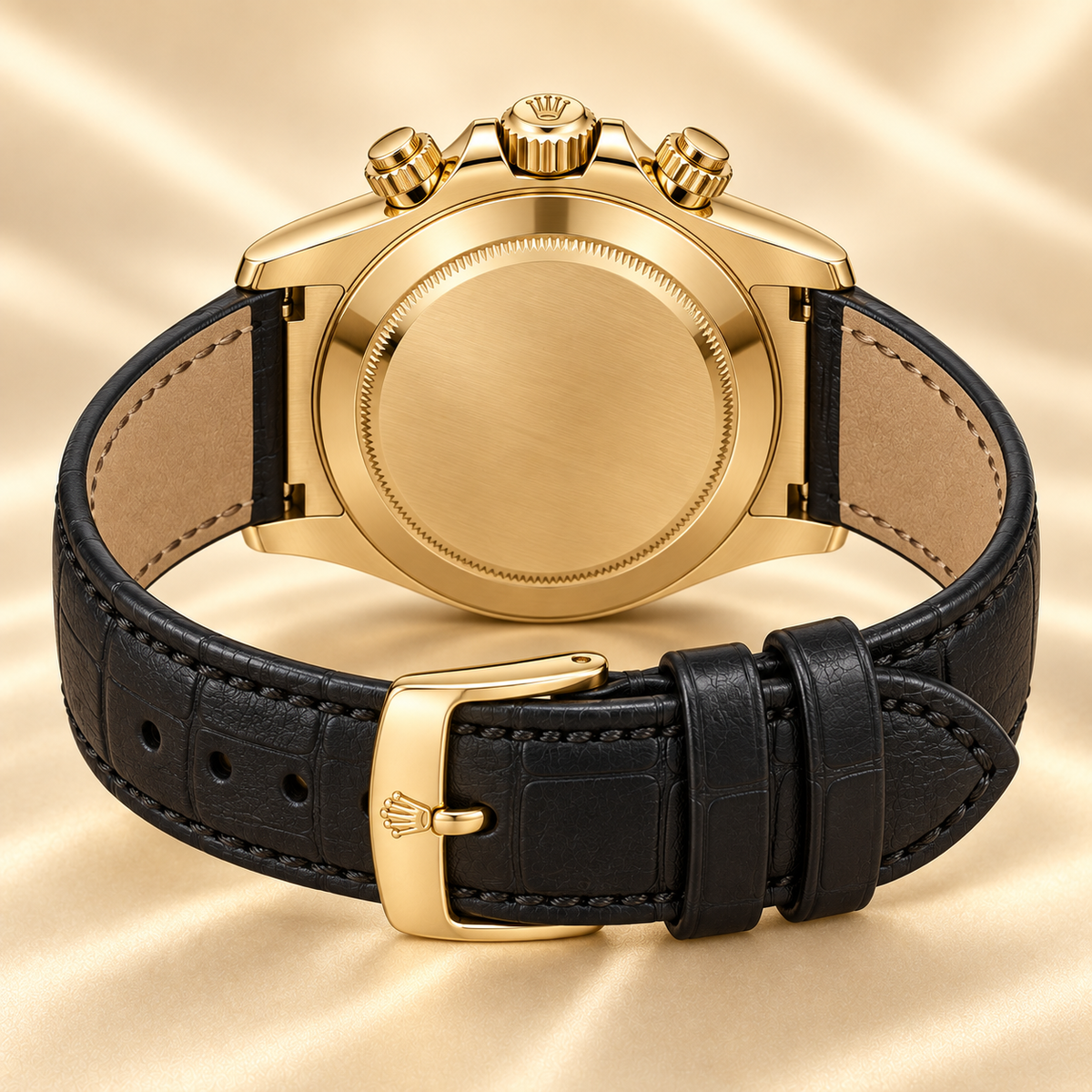 Azurano Herren-Chronograph 39 mm Rückansicht