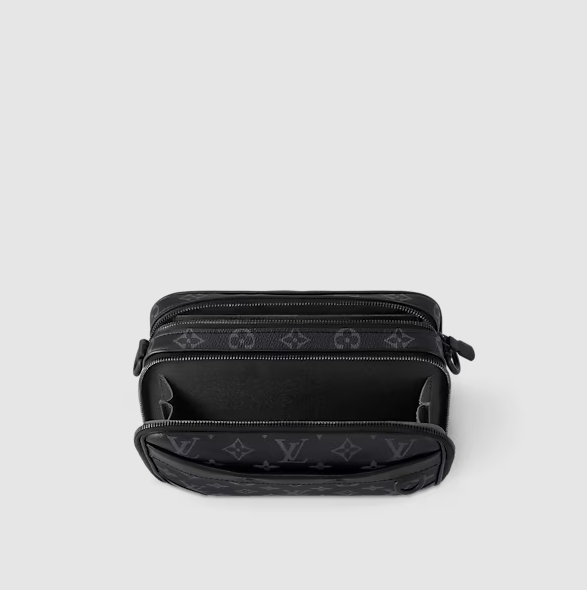 Tasche messenger Alpha Monogram Eclipse Originalfoto 3