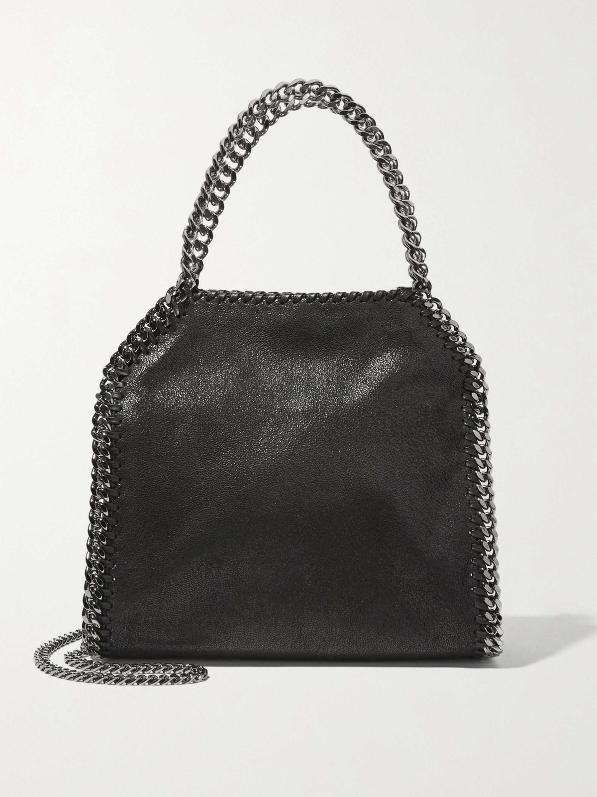 Falabella Medium Umhängetasche Schwarz