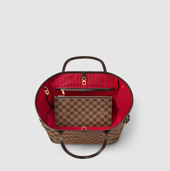 Luxus NEVERFULL MM Braun Originalfoto 3