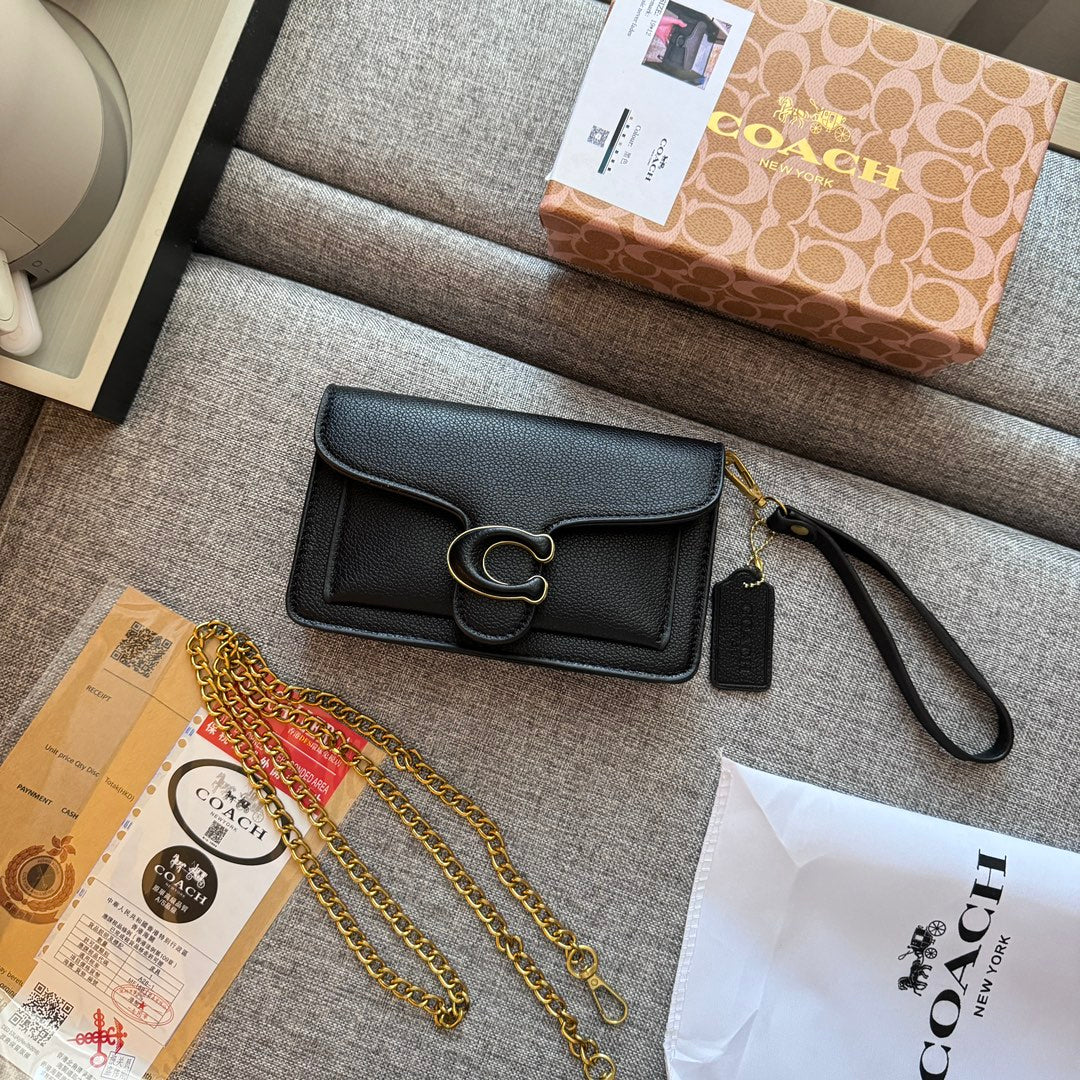 Kompakte Luxus-Lederhandtasche