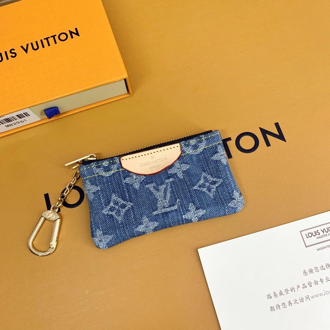 Luxuriös Monogram Coin Pouch – Stylish & Compact Keychain Geldbörse