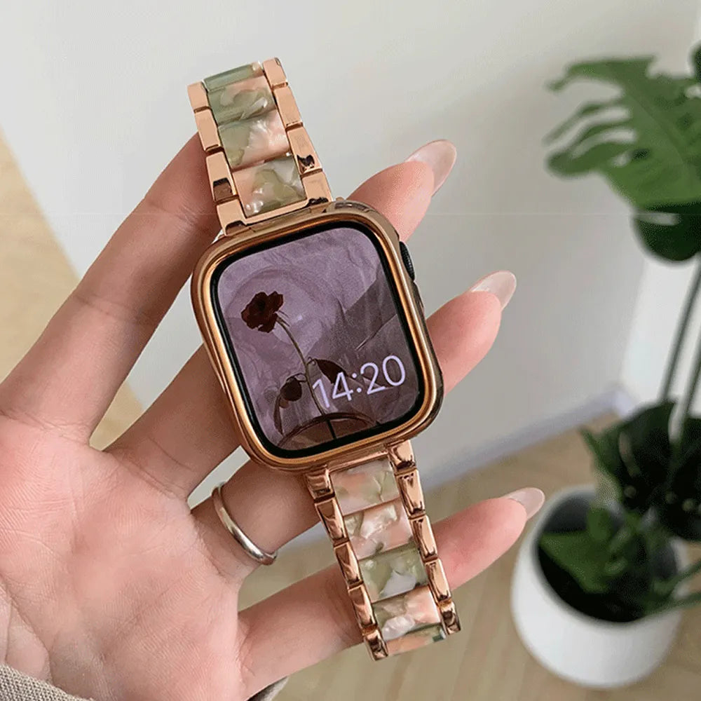Resin Armband For Apple Uhr