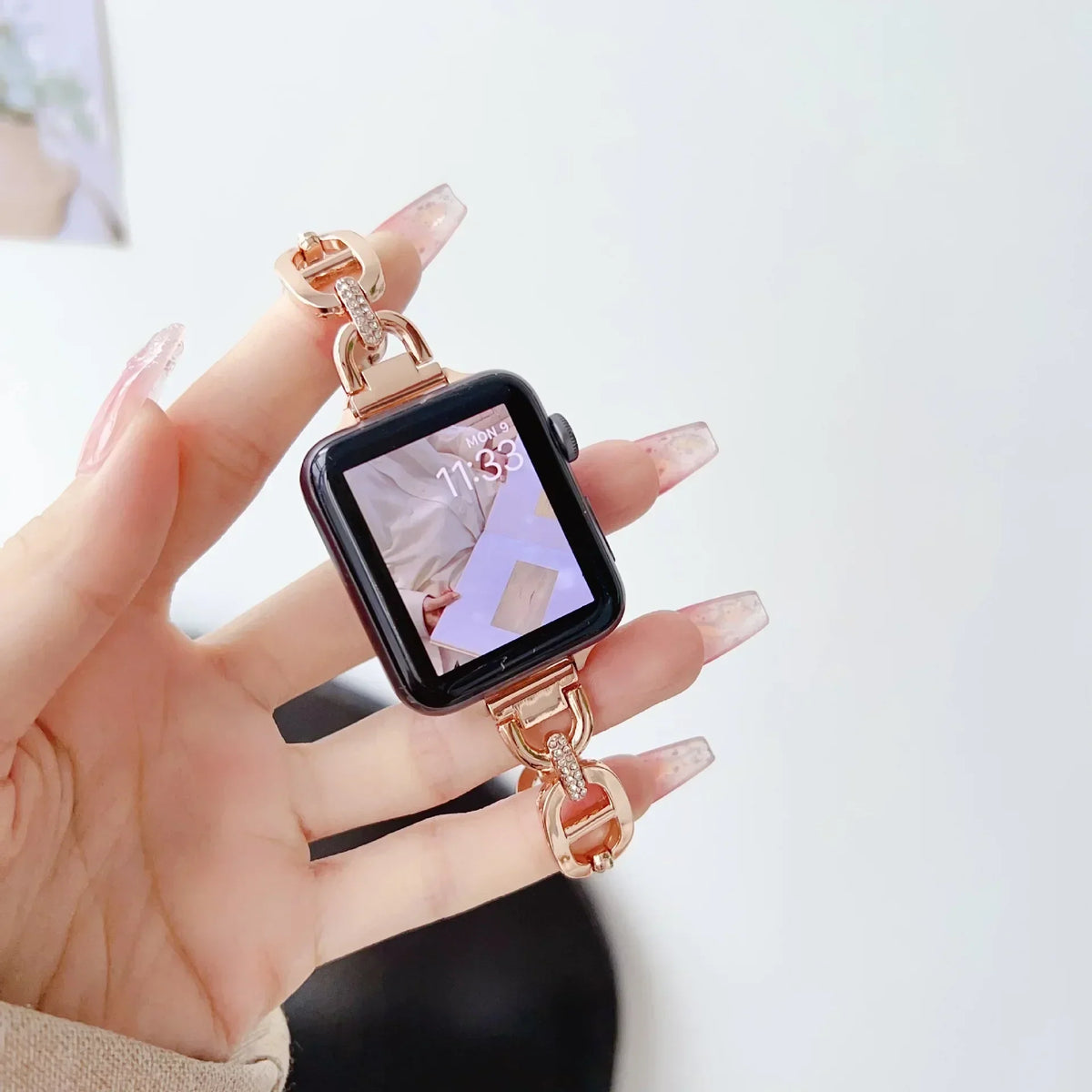 Diamond Metal Armband for Apple Uhr