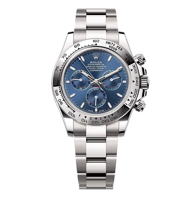 Velaro Chronograph Leuchtend Blau 40 mm