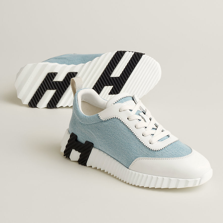 Bouncing Sneaker Hellblau / Weiß – Ansicht 3