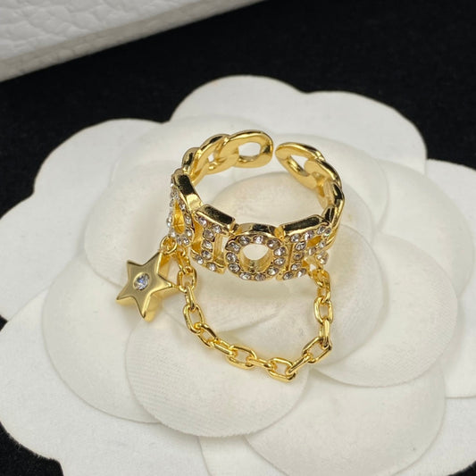 Profilbild Personalised Star Chain Open Ring