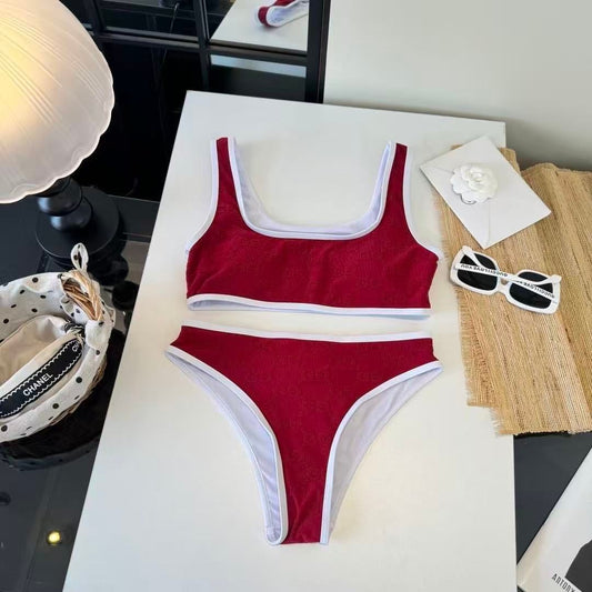 Profilbild Badundanzug Bikini Sportivo Monogram GG Rot