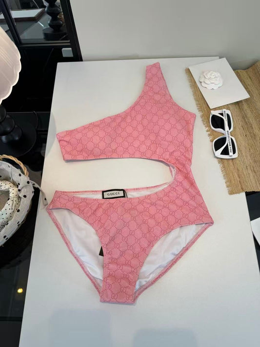 Profilbild Badundanzug Asimmundtrico Cutout Monogram GG Rosa