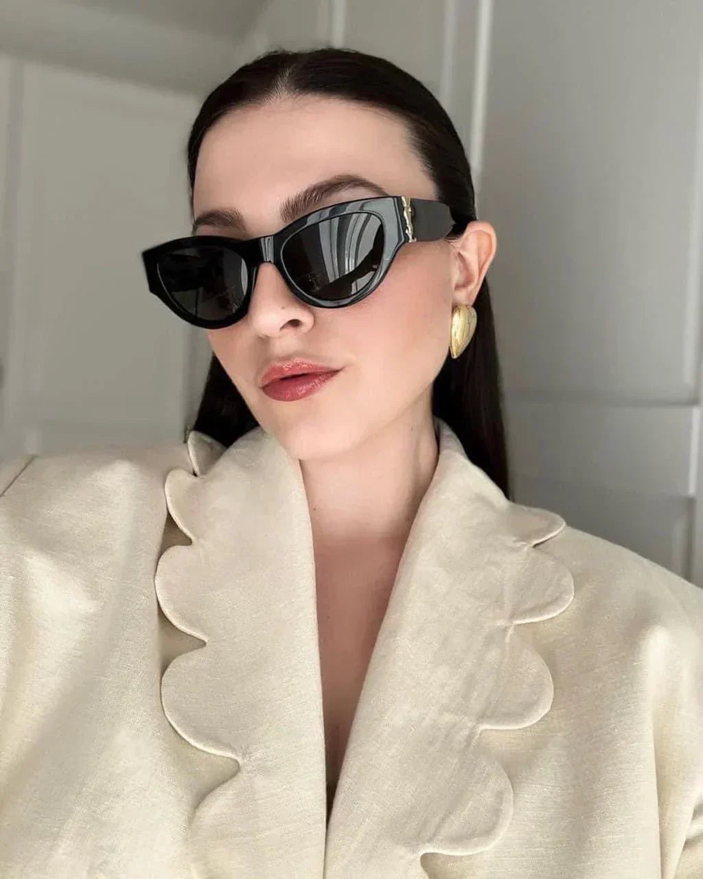 Luxus Großrahmen-Sonnenbrille Y-019 – Originalaufnahme 3