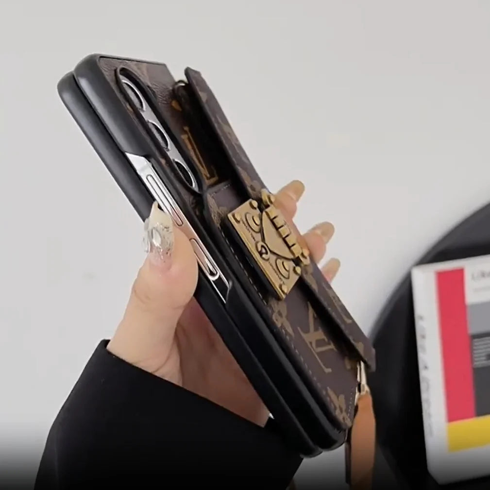 Drehbare Standhülle für Samsung Galaxy Z Fold – Originalansicht 8