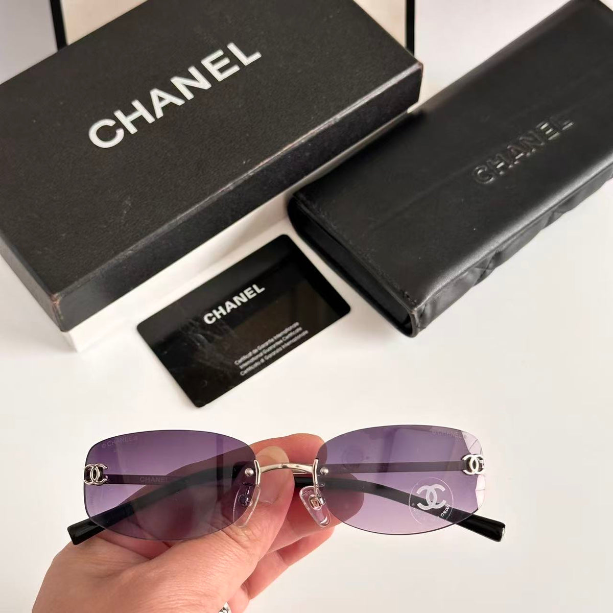High-End randlose Sonnenbrille 160 – Ansicht 11