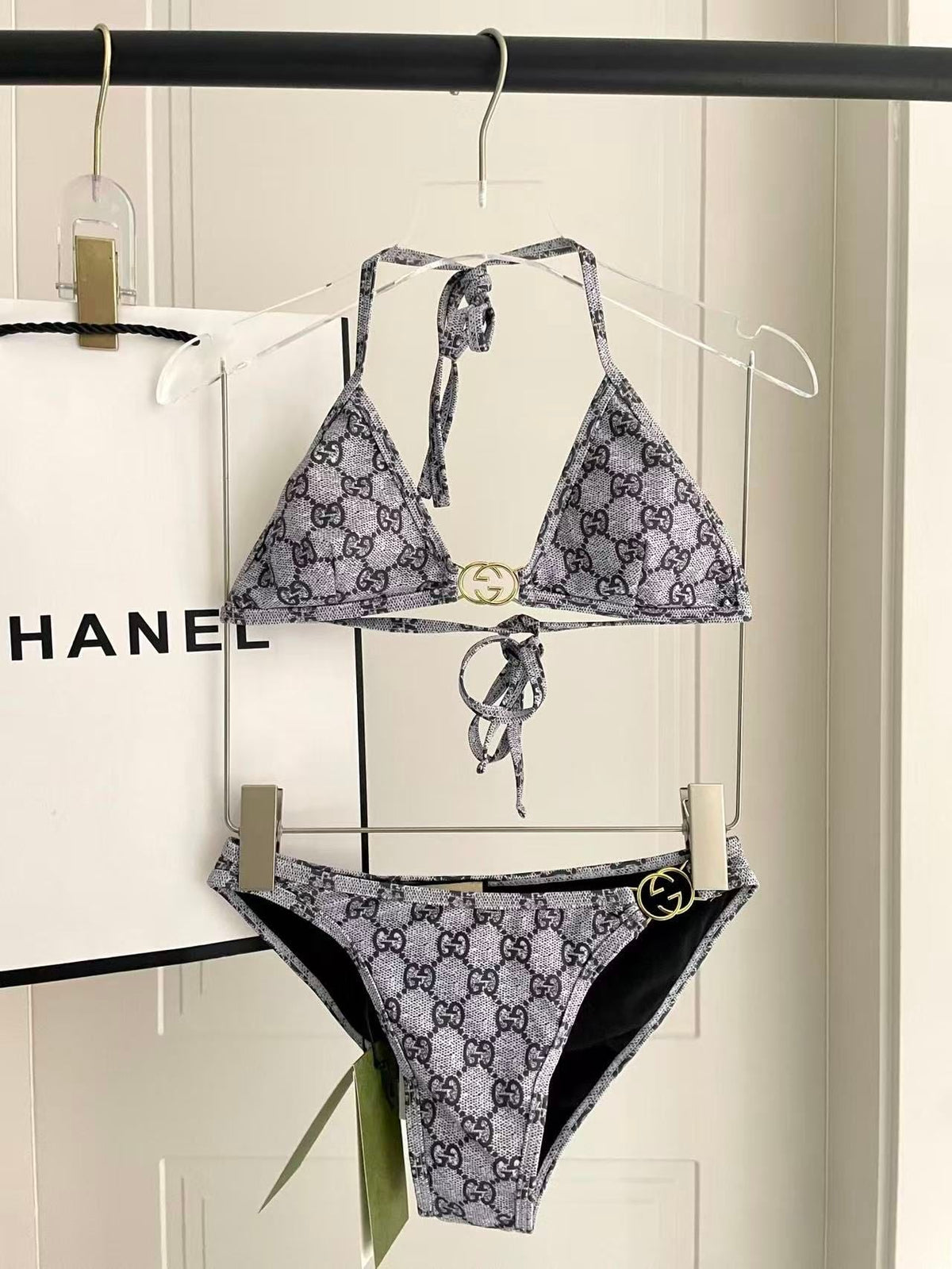 Profilbild Bikini in jundrsundy strundtch mit stampa GG grigio und nundro