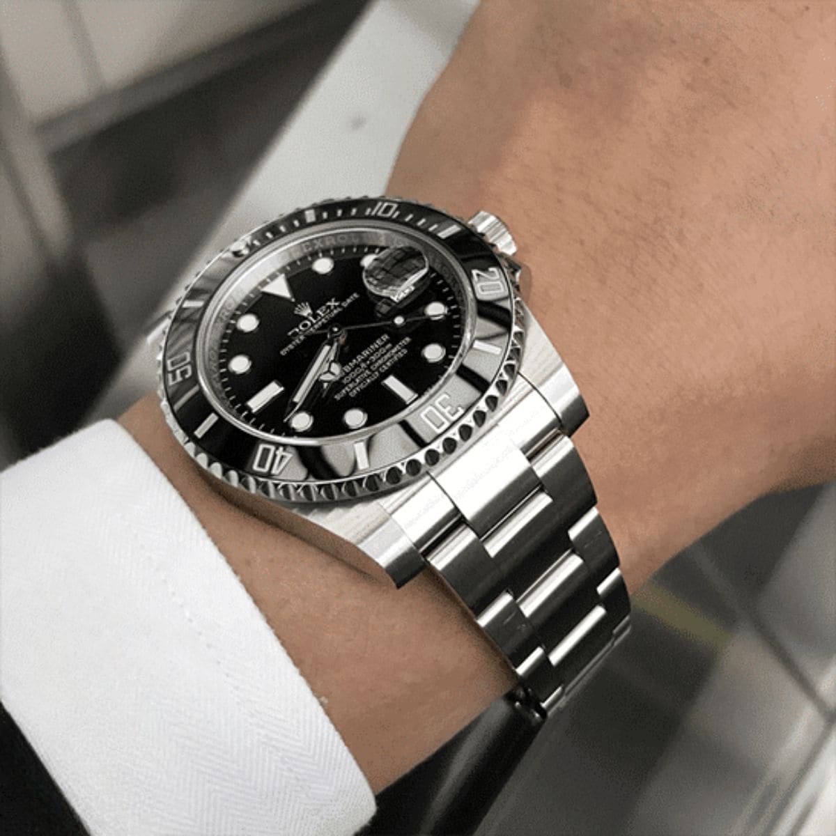 Taucheruhr Date 116610LN "Black Ceramic" – Produktansicht 2