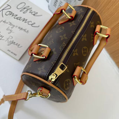 Luxus Mini Barrel Tasche – Originalansicht