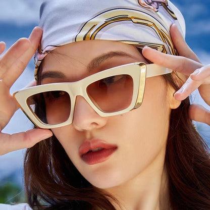 Elegante Cat-Eye Sonnenbrille – Originalansicht