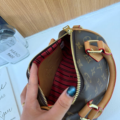 Luxus Mini Barrel Tasche – Originalansicht