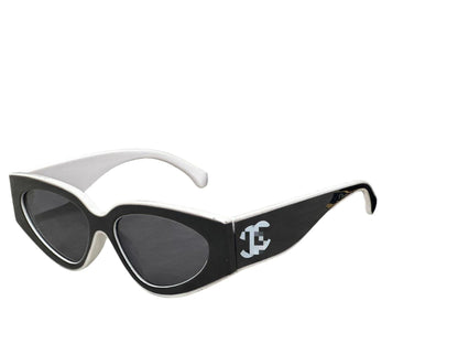 Rechteckige Acetat-Sonnenbrille – Ansicht 3