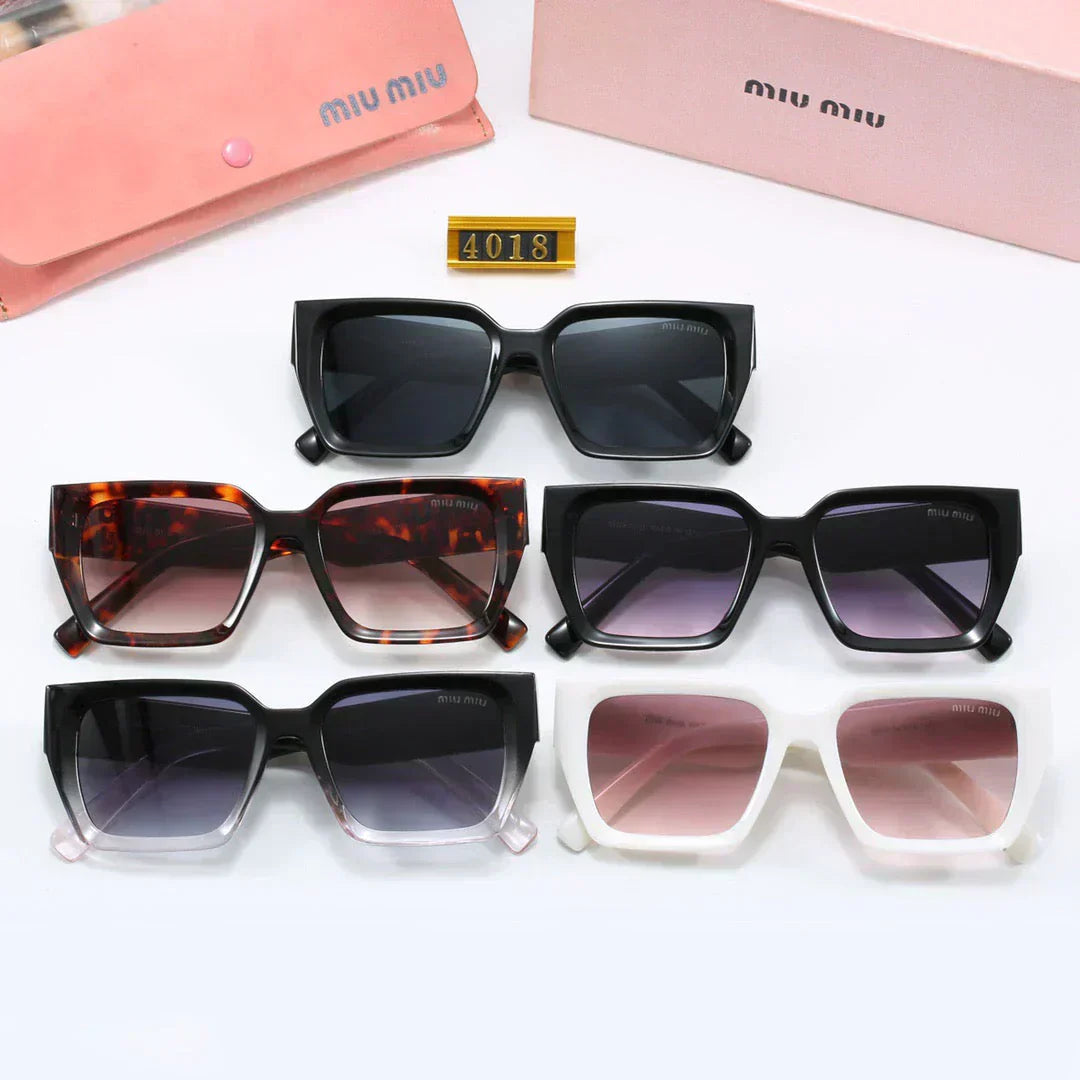 Luxus Square-Sonnenbrille 4018 – Originalansicht
