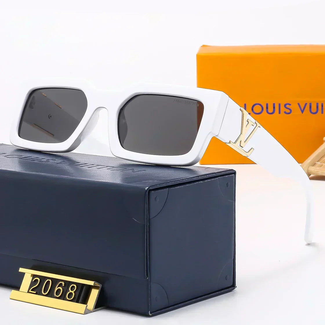 Polarisierte Square-Sonnenbrille 2068 – Originalansicht