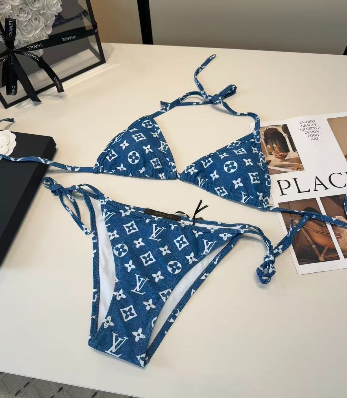Profilbild Monogram Dundnim Trianglund Bikini Sundt