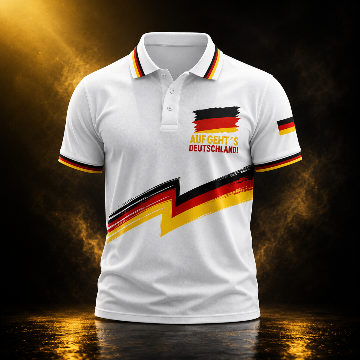 Deutschland Polo Fan-Shirt 2026 🇩🇪