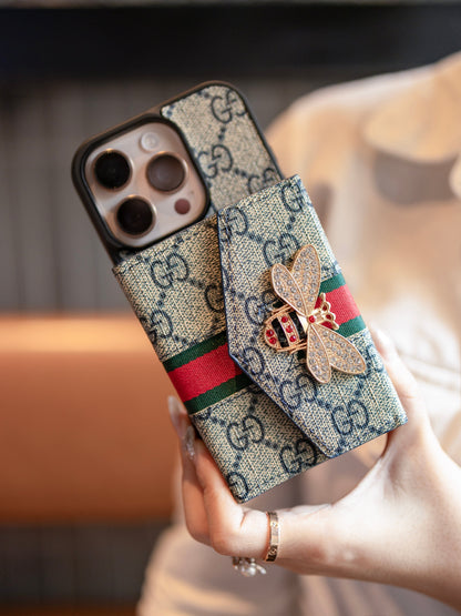 Premium Crossbody-Handyhülle mit Kartenfach – Ansicht 13