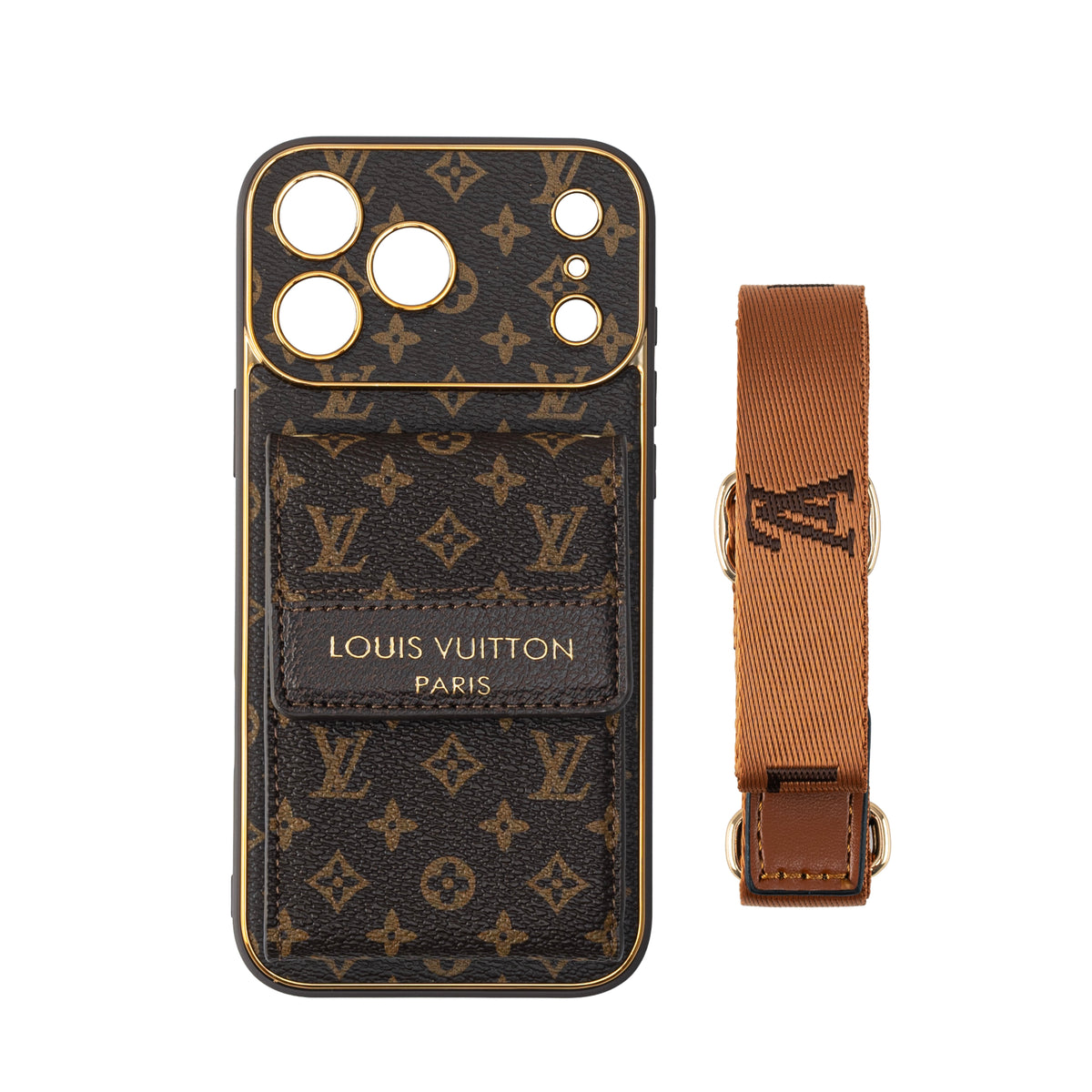 Klassische Luxus-Handyhülle mit Crossbody-Gurt – Ansicht 20