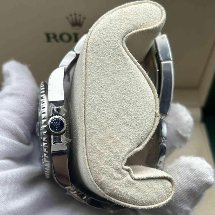 Meridian Sportuhr Grün-Schwarz mit Gliederarmband 40 mm