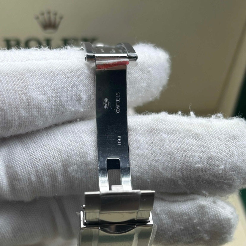 Meridian Sportuhr Grün-Schwarz mit Gliederarmband 40 mm