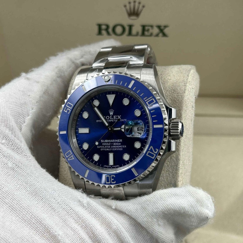 Marinus Sportuhr Blau-Gold – 40 mm