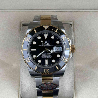 Marinus Sportuhr Schwarz-Gold – 41 mm