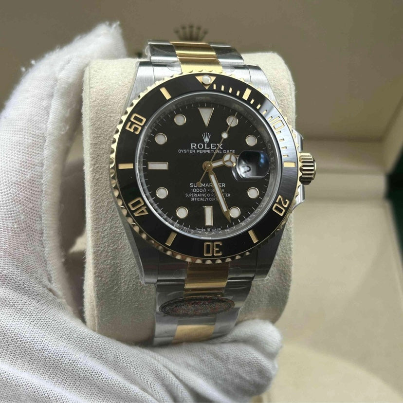 Marinus Sportuhr Schwarz-Gold – 41 mm