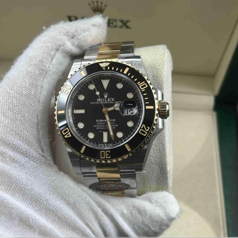 Marinus Sportuhr Schwarz-Gold – 41 mm