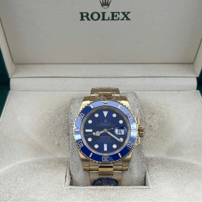 Marinus Sportuhr Blau-Gold – 40 mm