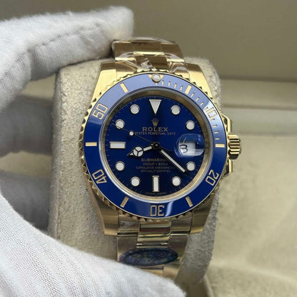 Marinus Sportuhr Blau-Gold – 40 mm