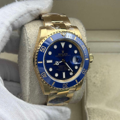 Marinus Sportuhr Blau-Gold – 40 mm
