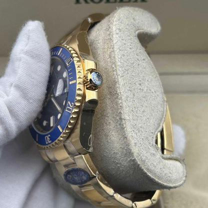 Marinus Sportuhr Blau-Gold – 40 mm