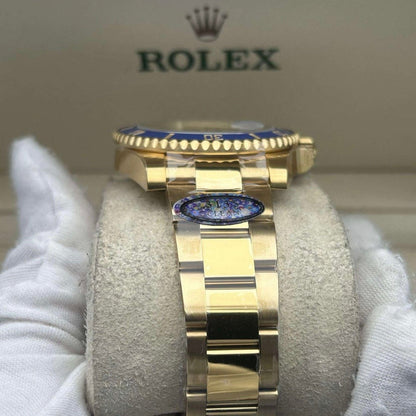 Marinus Sportuhr Blau-Gold – 40 mm