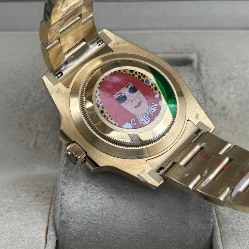 Marinus Sportuhr Blau-Gold – 40 mm