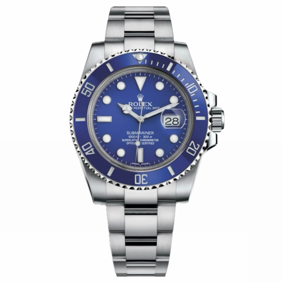 Marinus Sportuhr Blau-Gold – 40 mm