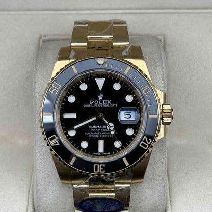 Marinus Sportuhr Schwarz-Gold – 41 mm