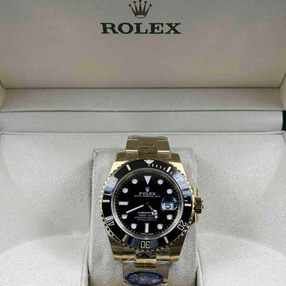 Marinus Sportuhr Schwarz-Gold – 41 mm