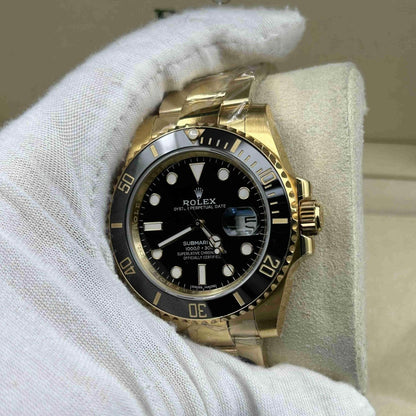 Marinus Sportuhr Schwarz-Gold – 41 mm