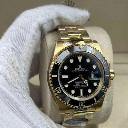 Marinus Sportuhr Schwarz-Gold – 41 mm
