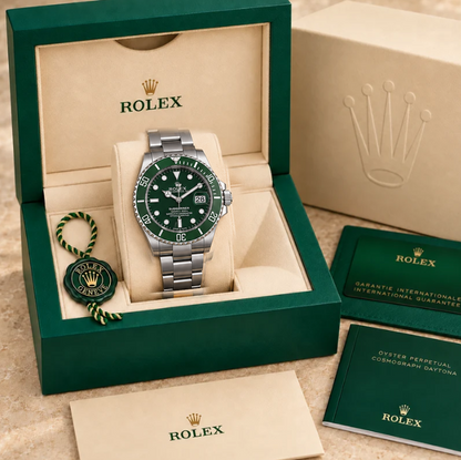 Marinus Sportuhr Gruen 40mm in grüner Box; Box optional