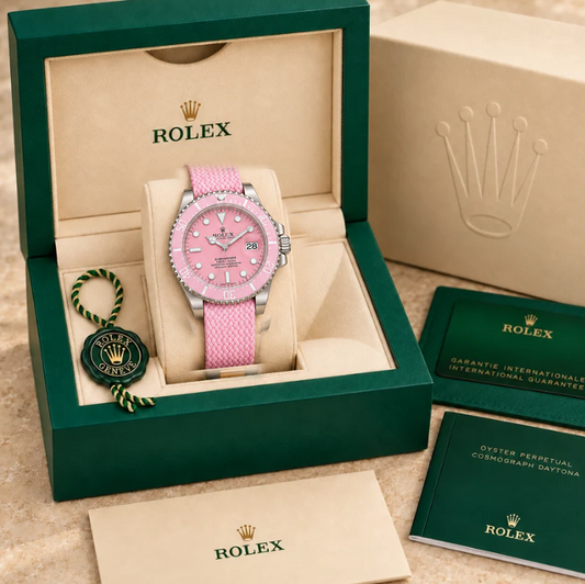 Marinus Sportuhr Rosa 41mm in grüner Box; Box optional