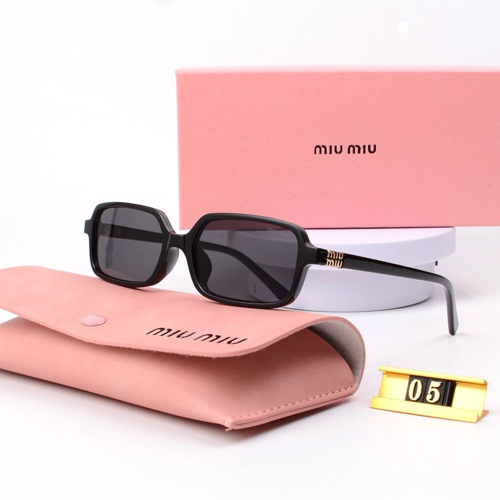 Retro Square-Brille mit Leopardenmuster – Originalansicht